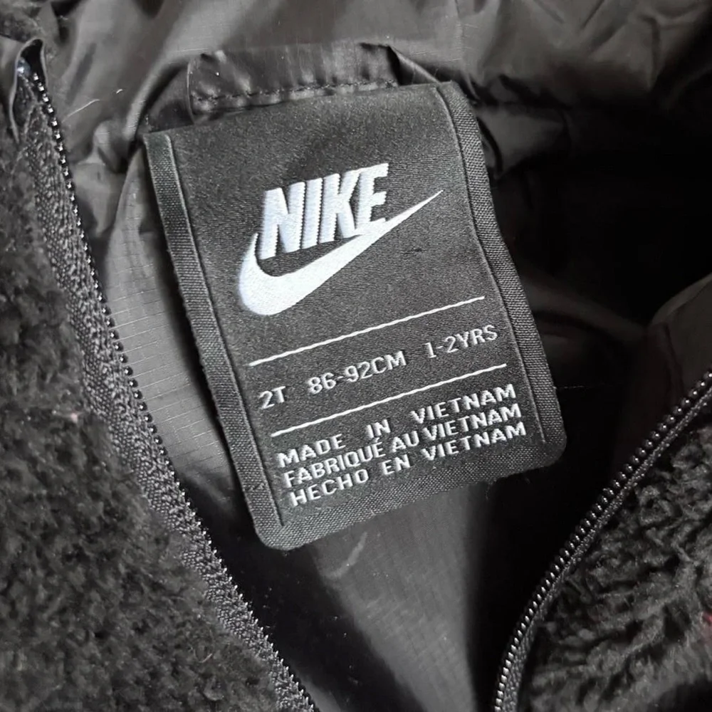 NEW Kids Nike Sherpa Fleece & Nylon Jacket